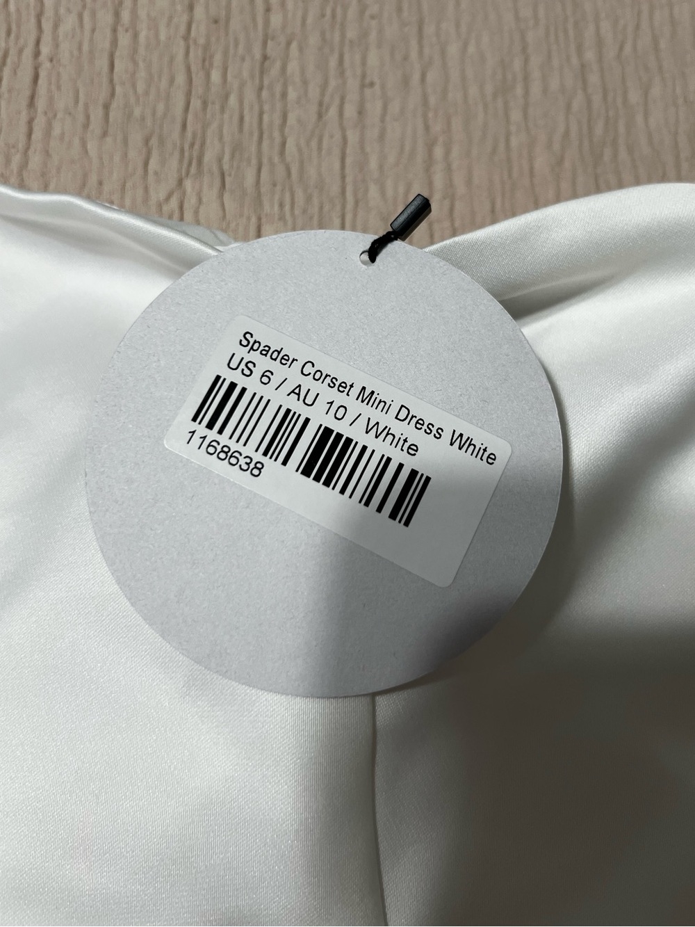 Princess Polly Spader Corset Mini Dress White - Picture 4 of 5